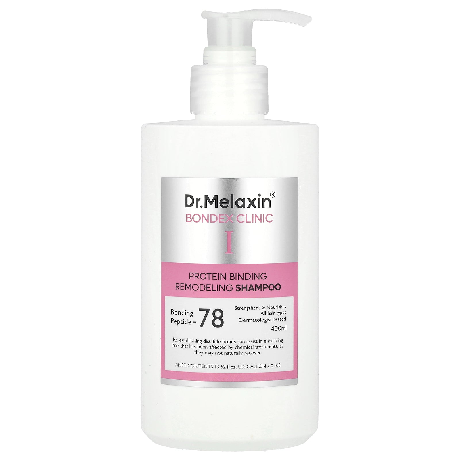 Dr.Melaxin, Bondex Clinic I, Protein Binding Remodeling Shampoo, All Hair Types, 13.52 fl oz (400 ml)