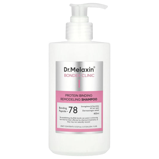 Dr.Melaxin, Bondex Clinic I, Protein Binding Remodeling Shampoo, All Hair Types, 13.52 fl oz (400 ml)