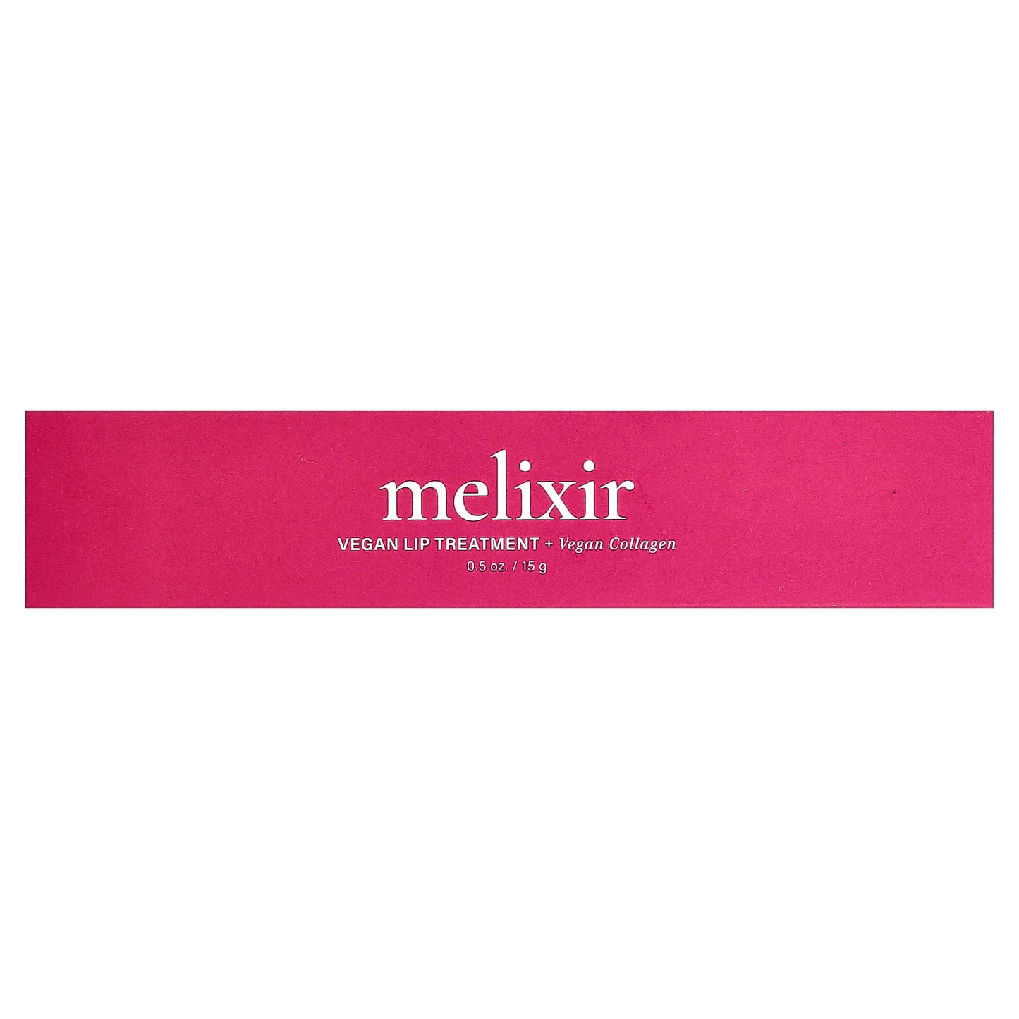 Melixir, Vegan Lip Treatment + Vegan Collagen, 4 Berry, 0.5 oz (15 g)
