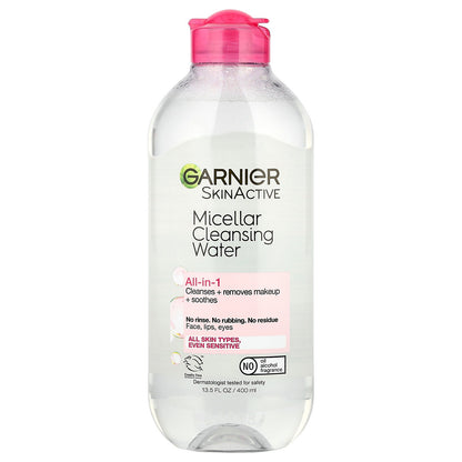 Garnier, SkinActive, Micellar Cleansing Water, All-In-1 , 13.5 fl oz (400 ml)