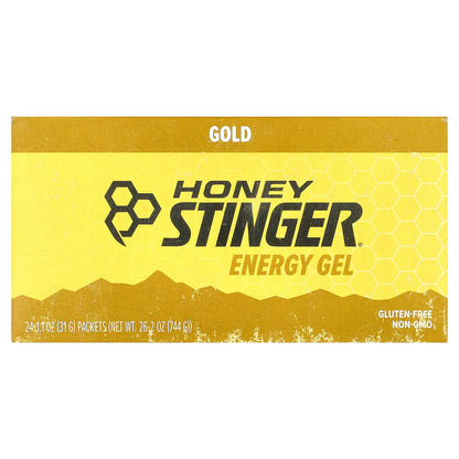 Honey Stinger, Energy Gel, Gold, 24 Packets, 1.1 oz (31 g) Each