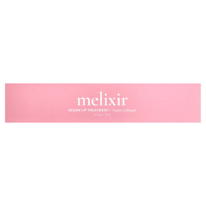 Melixir, Vegan Lip Treatment + Vegan Collagen, 2 Rose, 0.5 oz (15 g)