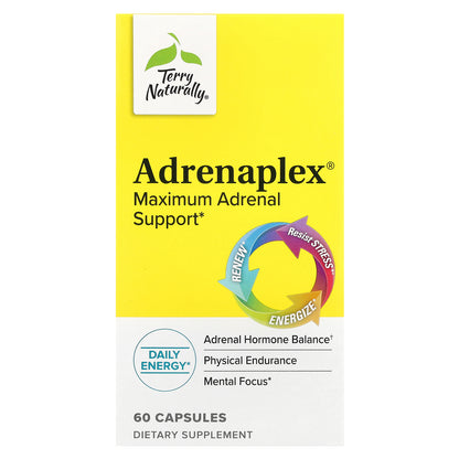 Terry Naturally, Adrenaplex®, Maximum Adrenal Support, 60 Capsules