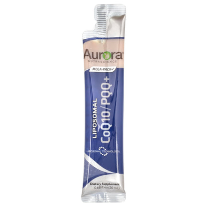 Aurora Nutrascience, Liposomal CoQ10/PQQ+, 32 Packets, 0.68 fl oz (20 ml) Each