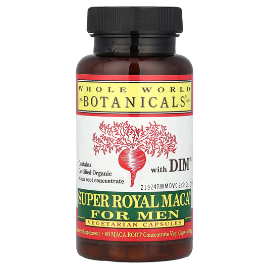 Whole World Botanicals, Super Royal Maca® For Men, 90 VegCaps