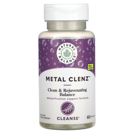 Natural Balance, Metal Clenz, 60 VegCaps