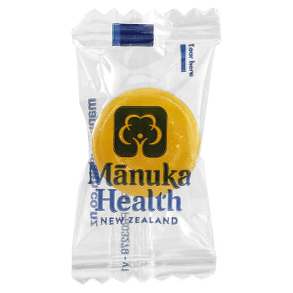 Manuka Health, Manuka Honey Lozenges, Natural Lemon, MGO 400+, 15 Lozenges