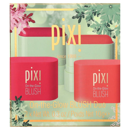 Pixi Beauty, On-The-Glow Blush Duo, 2 Count, 0.3 oz (10 g) Each