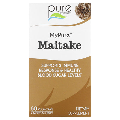 Pure Essence, MyPure, Maitake, 60 Vegi-Caps