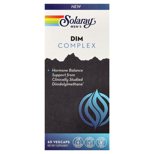 Solaray, Men's DIM Complex, 60 VegCaps