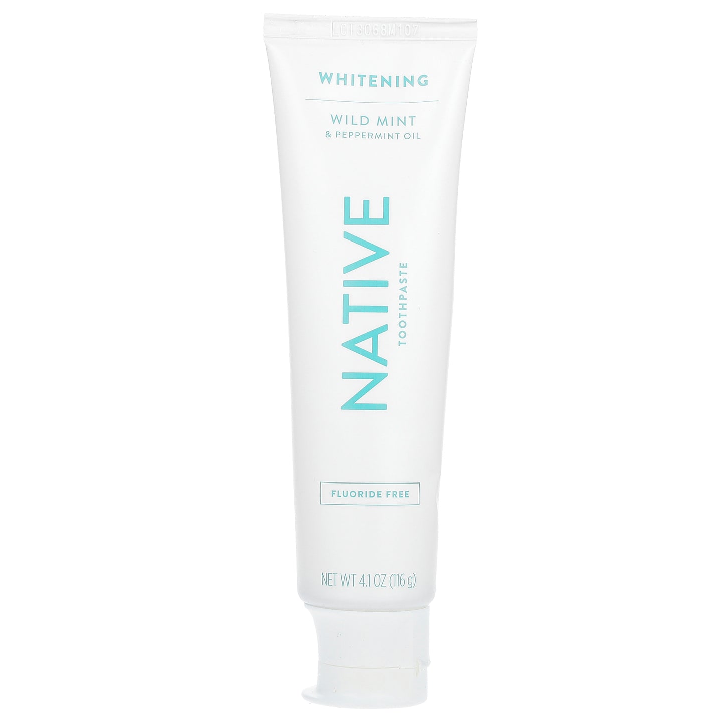 Native, Whitening Toothpaste, Fluoride Free, Wild Mint & Peppermint Oil, 4.1 oz (116 g)
