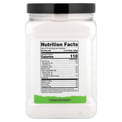 Nutricost, Pantry, Organic Tapioca Starch, 39.3 oz (1,100 g)