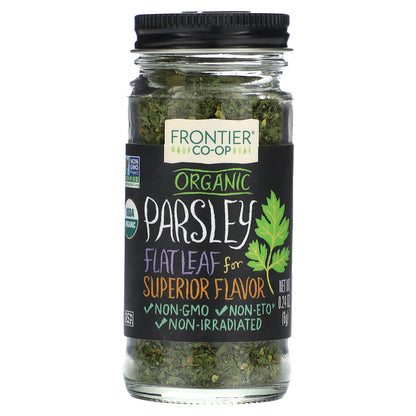 Frontier Co-op, Organic Parsley, 0.24 oz (6 g)