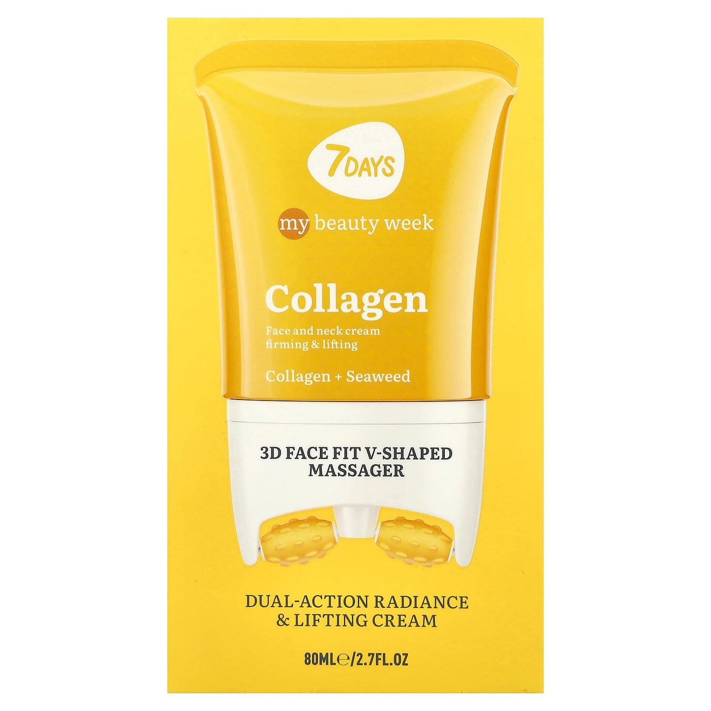7 Days Beauty, Collagen, Dual-Action Radiance & Lifting Cream , 2.7 fl oz (80 ml)