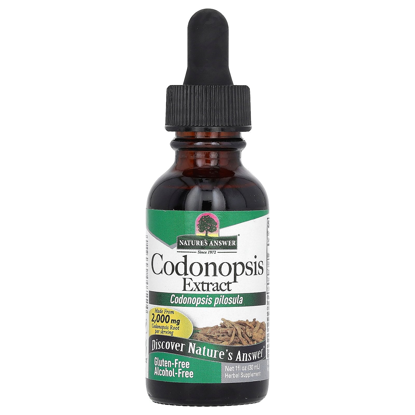 Nature's Answer, Codonopsis Extract, Alcohol-Free, 1,000 mg, 1 fl oz (30 ml)
