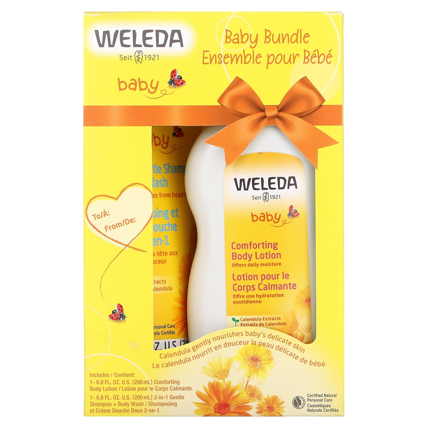 Weleda, Baby Bundle Set, Calendula, 2 Piece Set