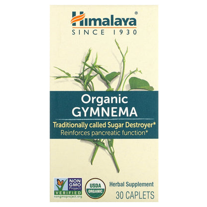 Himalaya, Organic Gymnema, 30 Caplets