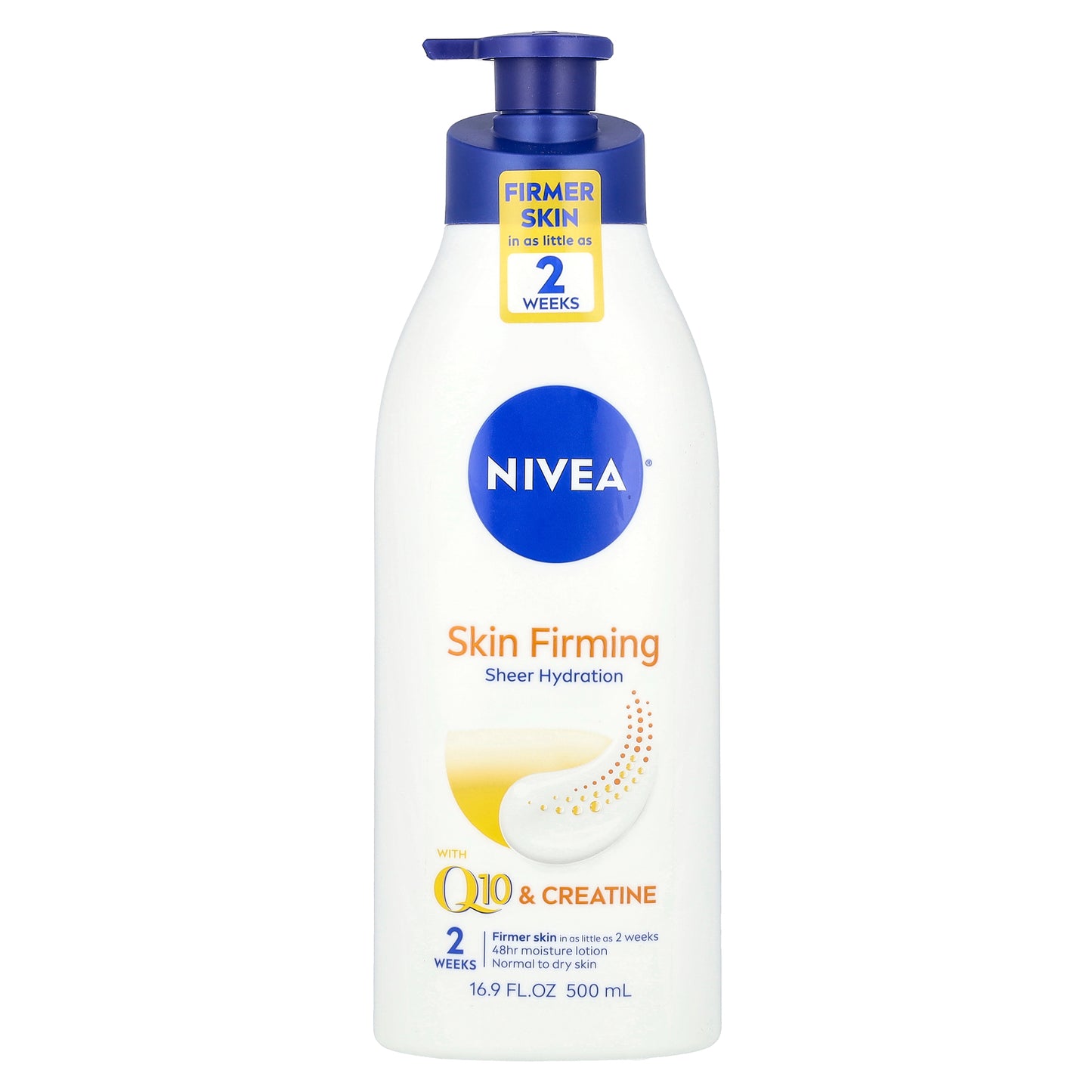 Nivea, Skin Firming Sheer Hydration Body Lotion, 16.9 fl oz (500 ml)