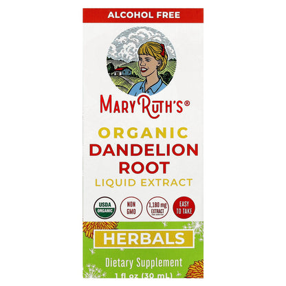 MaryRuth's, Organic Dandelion Root Liquid Extract, 1 fl oz (30 ml)