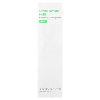 Sungboon Editor, Green Tomato NMN, Pore Hydro Soothing Toner, 12.34 oz (350 g)