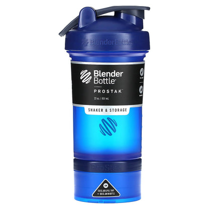 Blender Bottle, ProStak, FC Blue, 22 oz (651 ml)