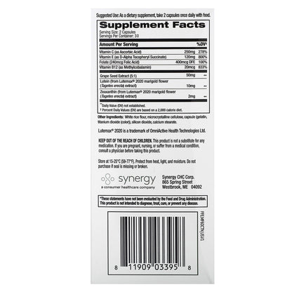 Focus Factor, Macular Health, 60 Capsules