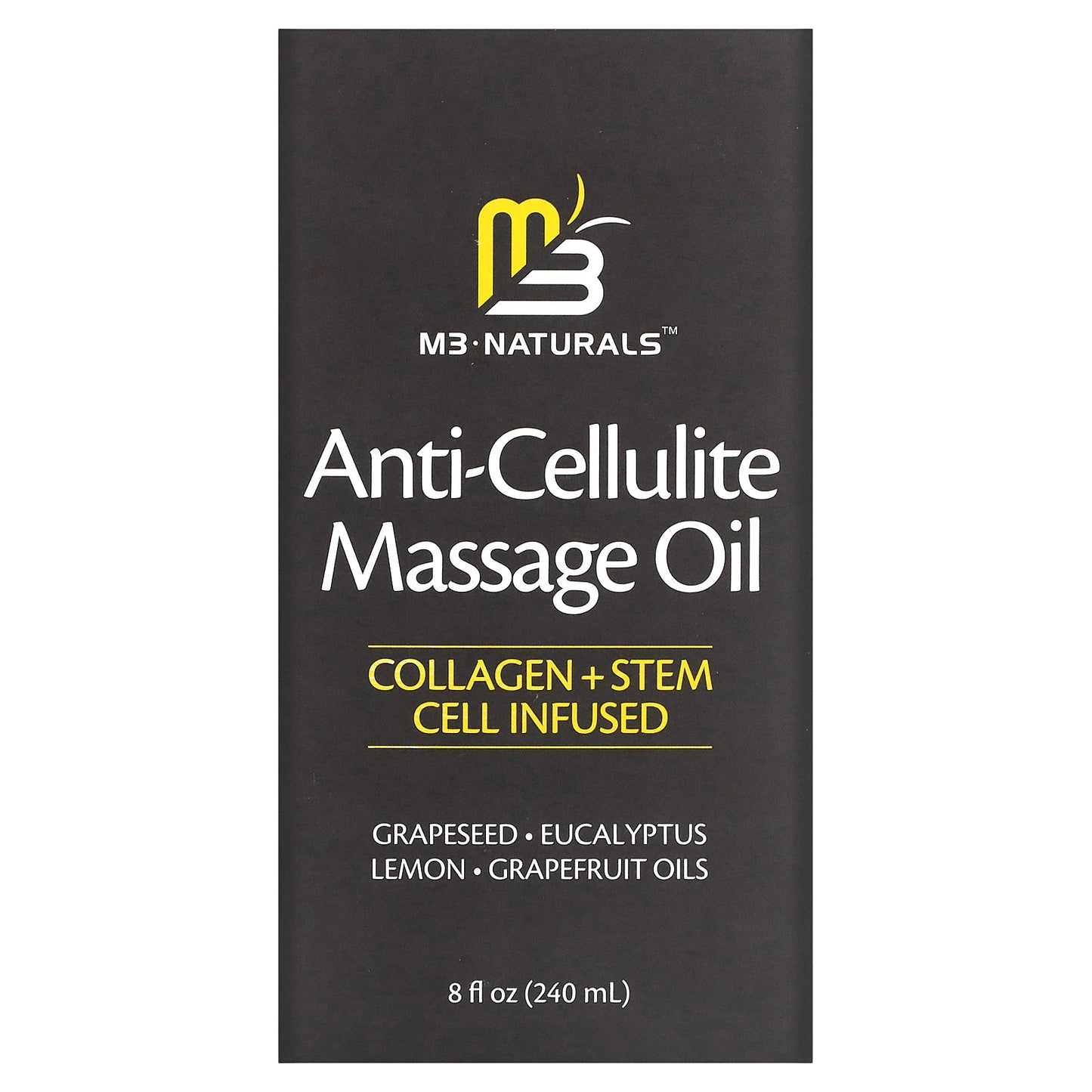 M3, Anti-Cellulite Massage Oil, 8 fl oz (240 ml)