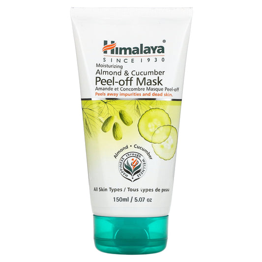 Himalaya, Peel-Off Beauty Mask, For All Skin Types, Almond & Cucumber, 5.07 fl oz (150 ml)