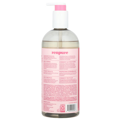 Renpure, Plant-Based Shampoo, Rose Water, 24 fl oz (710 ml)
