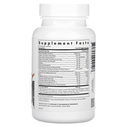 Michael's Health, Teen Girls Multivitamin, 60  Vegetarian Capsules