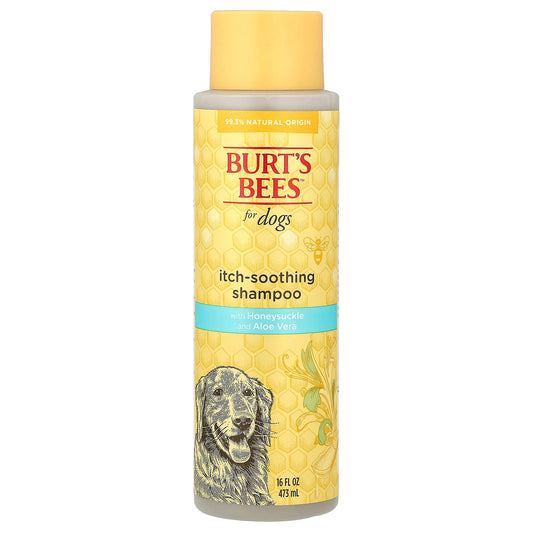 Burt's Bees, Itch-Soothing Shampoo with Honeysuckle and Aloe Vera, For Dogs, 16 fl oz (473 ml)