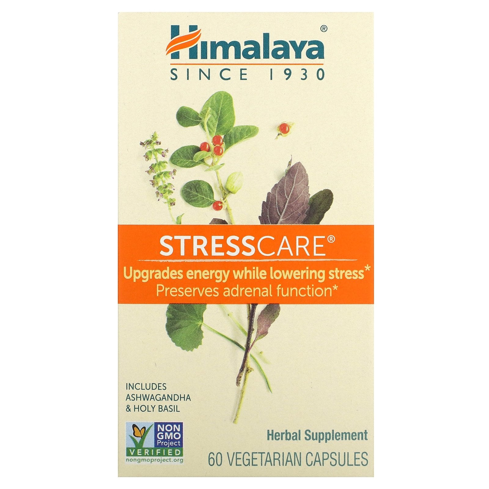Himalaya, StressCare, 60 Vegetarian Capsules