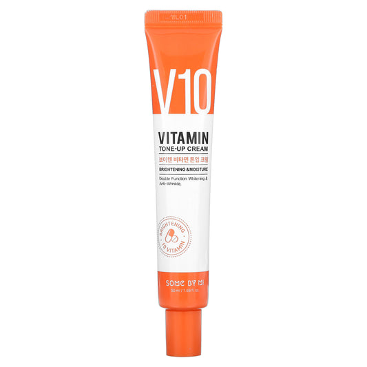 SOME BY MI, V10 Vitamin Tone-Up Cream, Brightening & Moisture, 1.69 fl oz (50 ml)