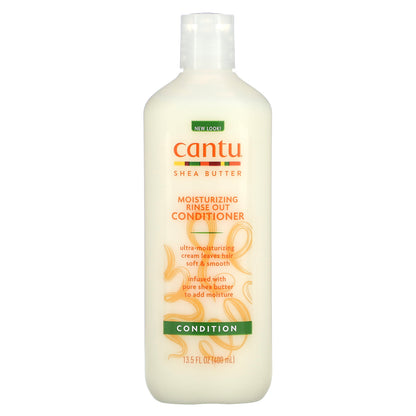 Cantu, Shea Butter, Moisturizing Rinse Out Conditioner, 13.5 fl oz (400 ml)