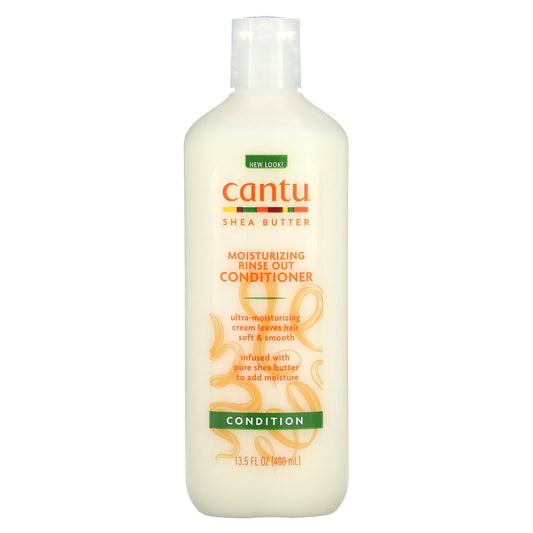 Cantu, Shea Butter, Moisturizing Rinse Out Conditioner, 13.5 fl oz (400 ml)