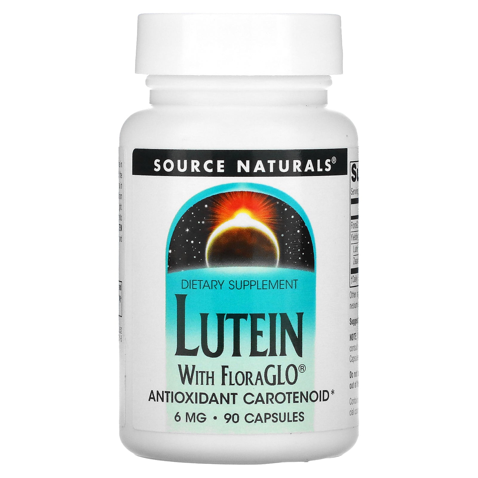 Source Naturals, Lutein, 90 Capsules