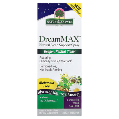 Nature's Answer, DreamMAX™, Natural Herbal, 2 fl oz (60 ml)