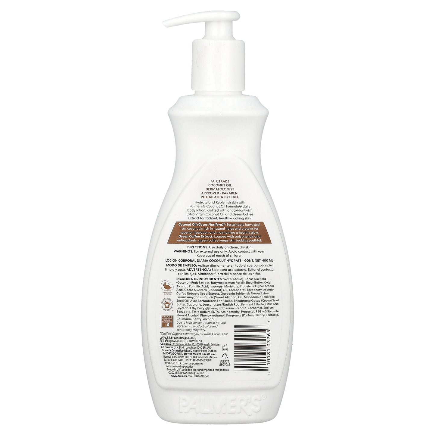 Palmer's, Coconut Hydrate, Daily Body Lotion, 13.5 fl oz (400 ml)