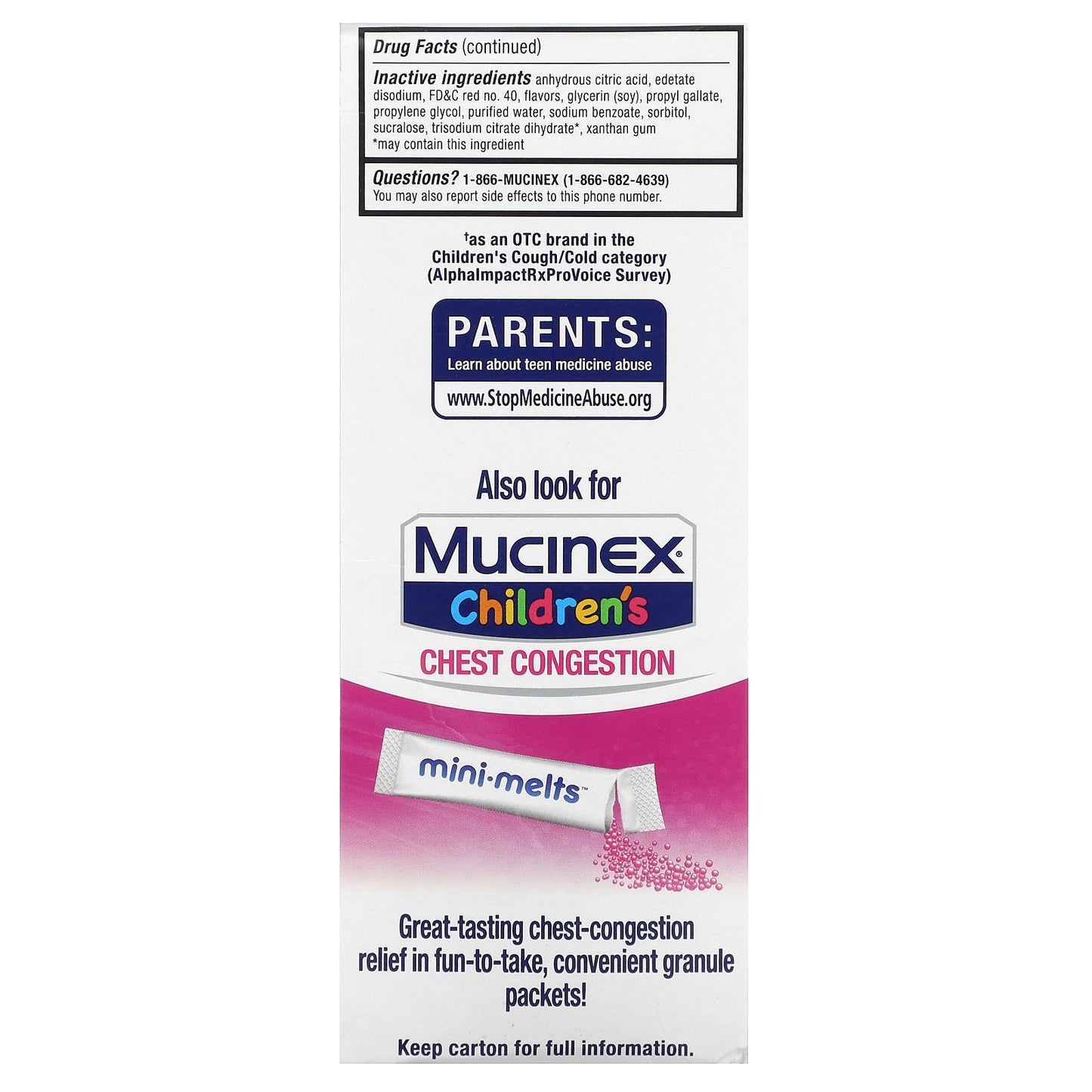 Mucinex, Children's, Cough & Congestion, Ages 4+ Yrs, Very Berry, 6.8 fl oz (201 ml)