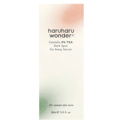 Haruharu, Dark Spot Go Away Serum, Centella 4% TXA, 1.01 fl oz (30 ml)