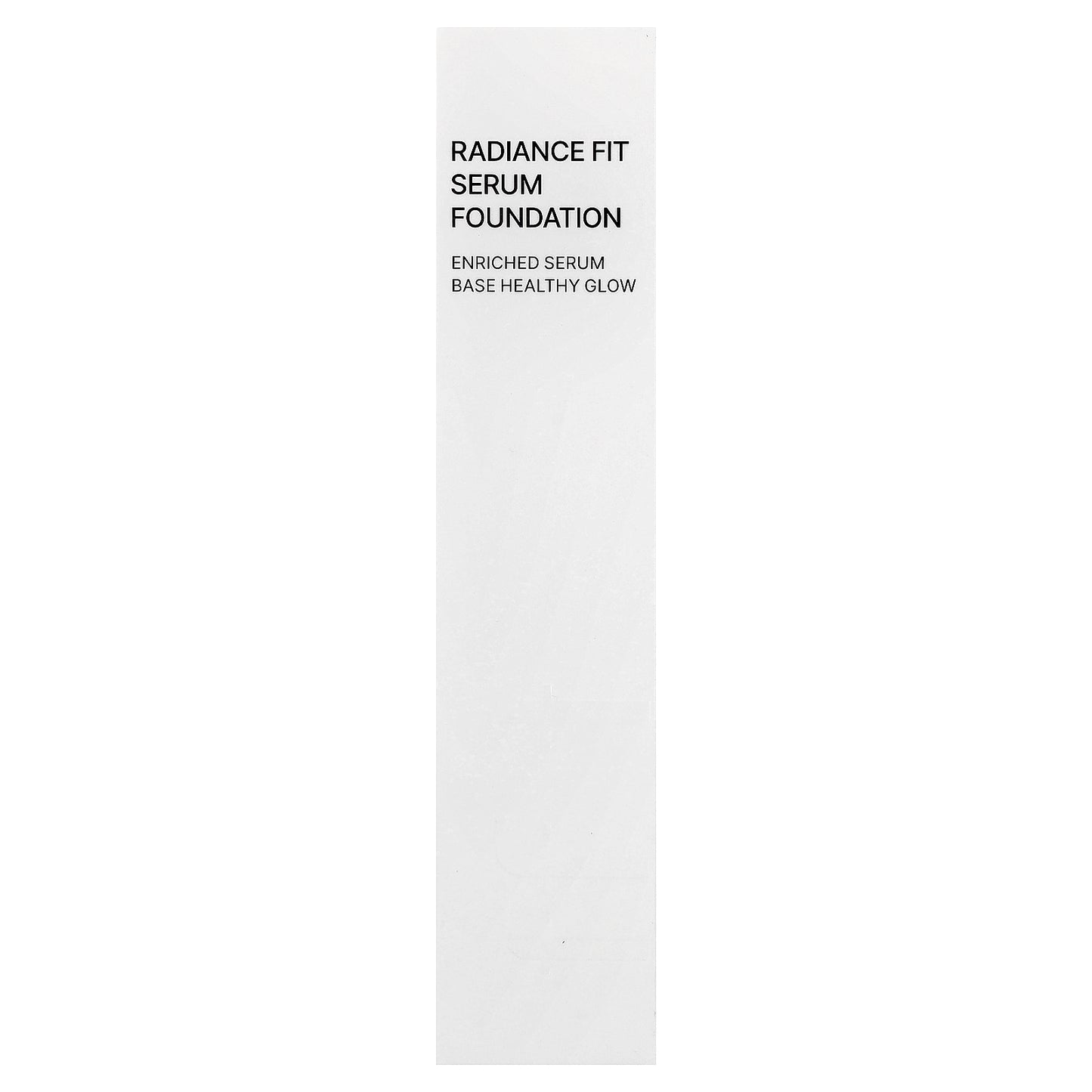 TFIT, Radiance Fit Serum Foundation, W01 Vanilla, 1.05 oz (30 g)
