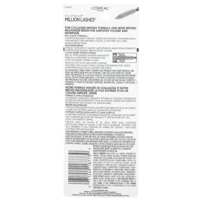 L'Oréal, Voluminous, Million Lashes Mascara, 635 Blackest Black, 0.3 fl oz (9 ml)