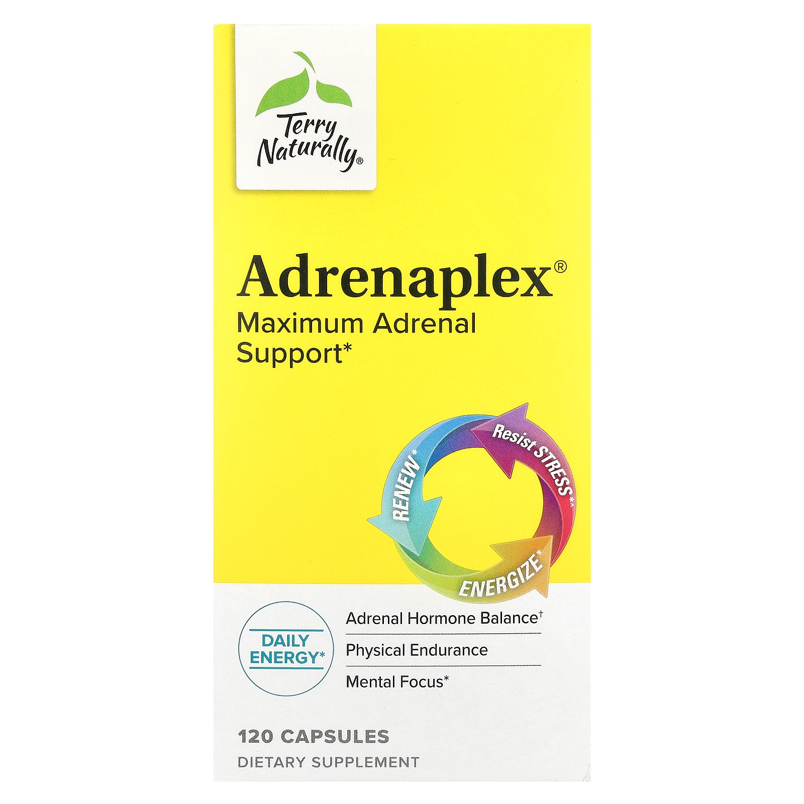 Terry Naturally, Adrenaplex®, 120 Capsules