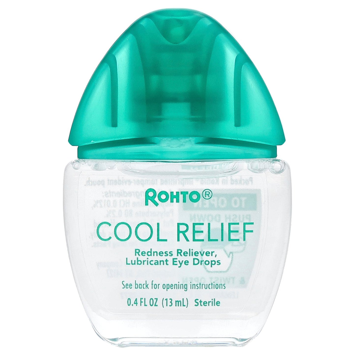 Rohto, Cooling Eye Drops, Cool Relief, 0.4 fl oz (13 ml)