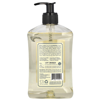 A La Maison de Provence, Liquid Soap For Hand & Body, Fresh Sea Salt, 16.9 fl oz (500 ml)