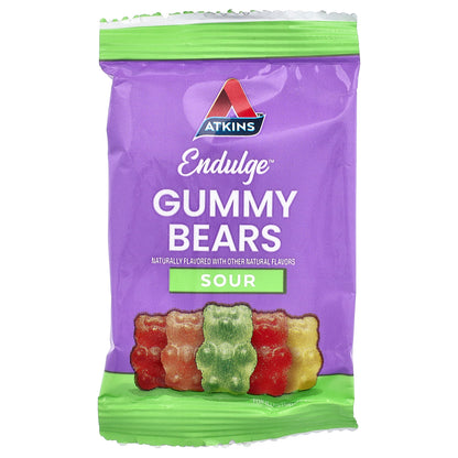 Atkins, Endulge™, Gummy Bears, Sour, 6 Packs, 1.06 oz (30 g) Each
