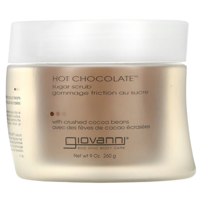 Giovanni, Hot Chocolate, Sugar Scrub with Crushed Cocoa Beans, 9 oz (260 g)