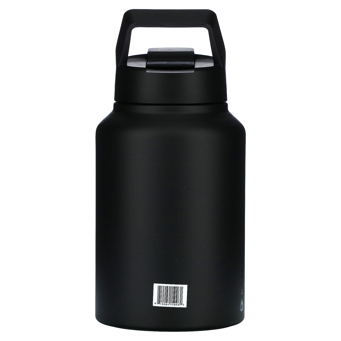 HydroJug, Stainless Steel Jug, Matte Black, 64 oz