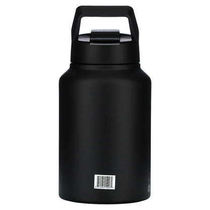 HydroJug, Stainless Steel Jug, Matte Black, 64 oz