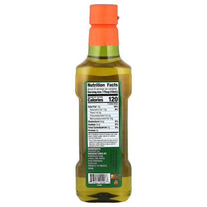 BetterBody Foods, Refined Avocado Oil, 16.9 fl oz (500 ml)